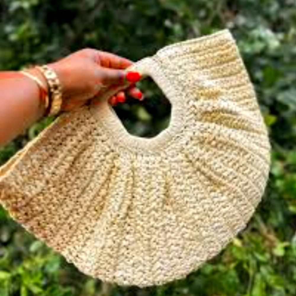 Straw Woven Summer Clutch Purse